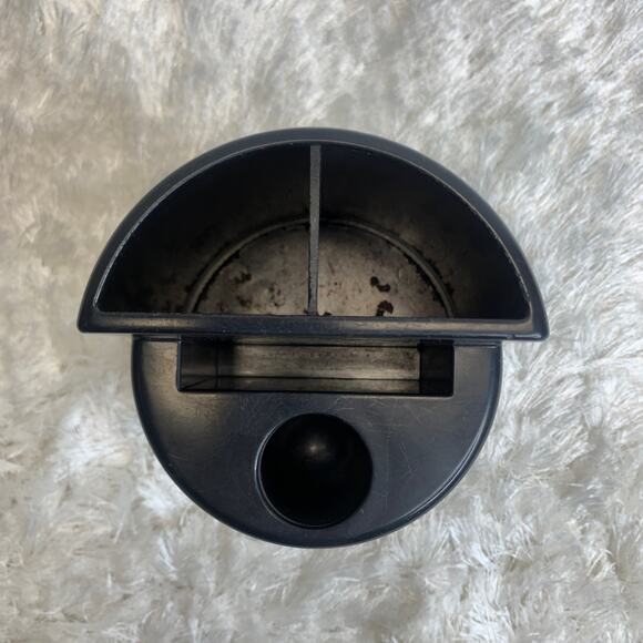 Desk Organizer Pen Paper Clips Small Drawer 6 x 4" Spinning Base - Picture 2 of 5